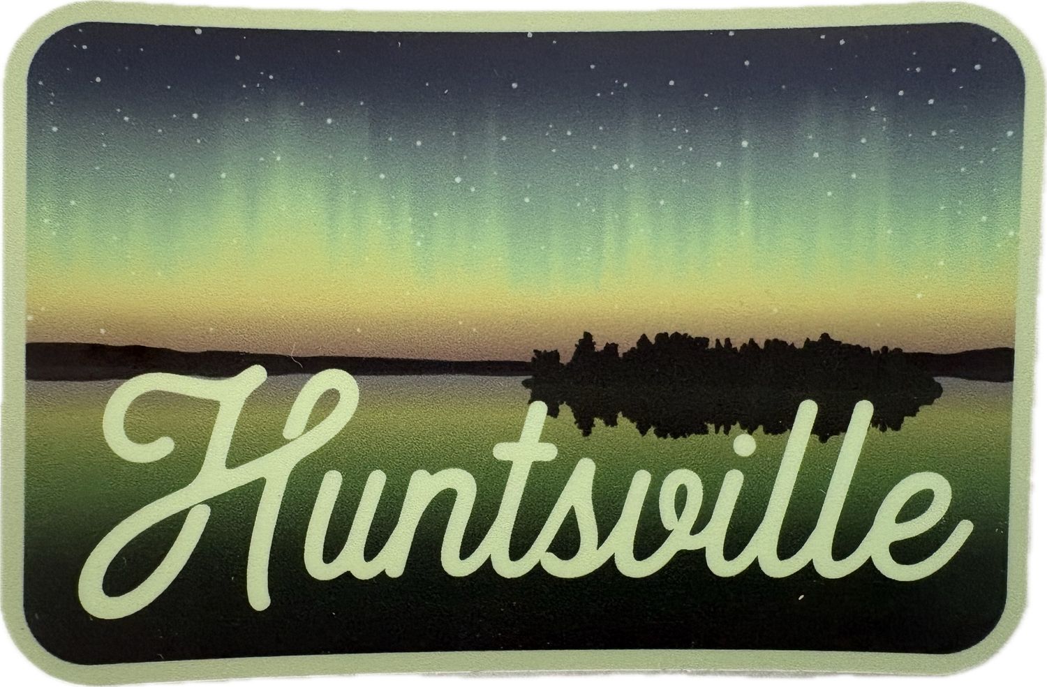 Sticker - Northern Lights Lake