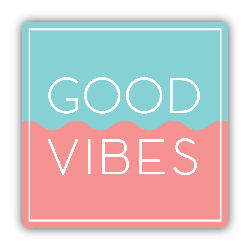 Sticker - Good Vibes Wave