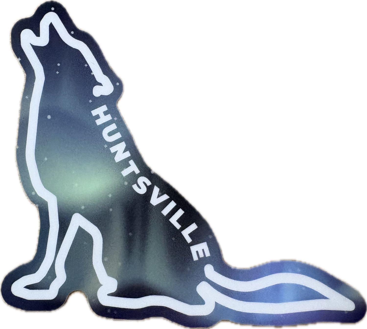 Sticker - Northern Lights Wolf