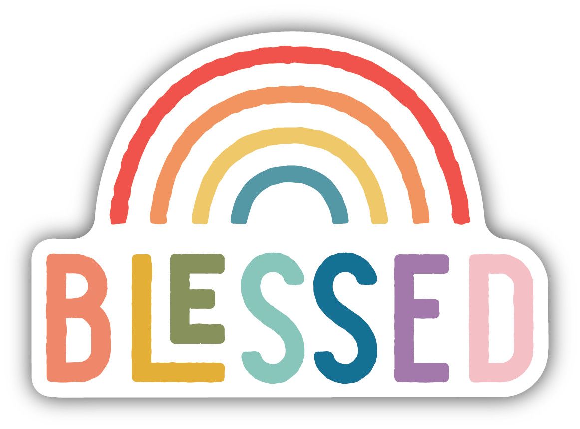 Sticker - Blessed Rainbow