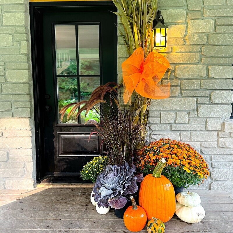 Fall Porch Pkg - "Simply Fall Mix"