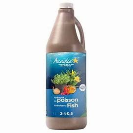 Acadie Hydrolyzed Fish Fertilizer 1L 2-4-.05