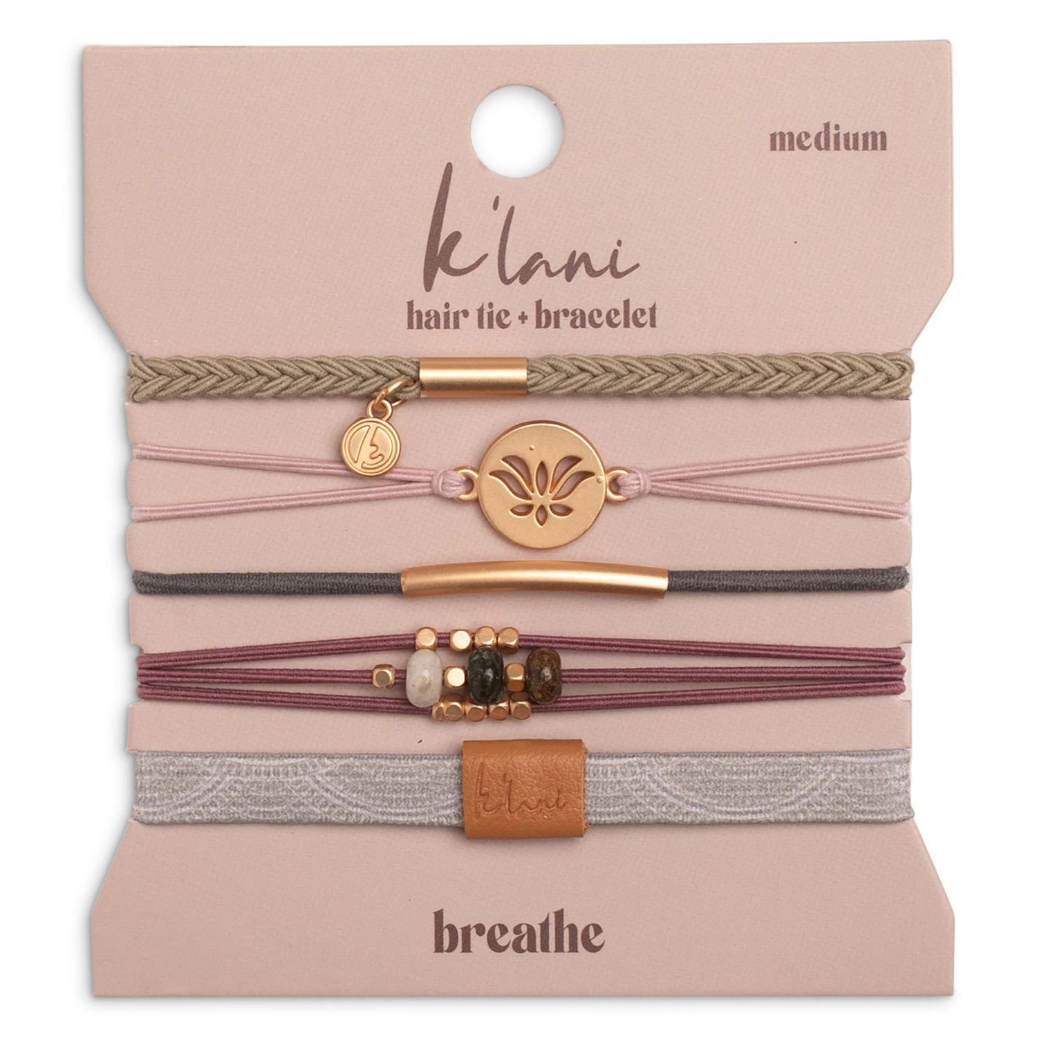 K'lani Hair Tie Bracelet - Breathe