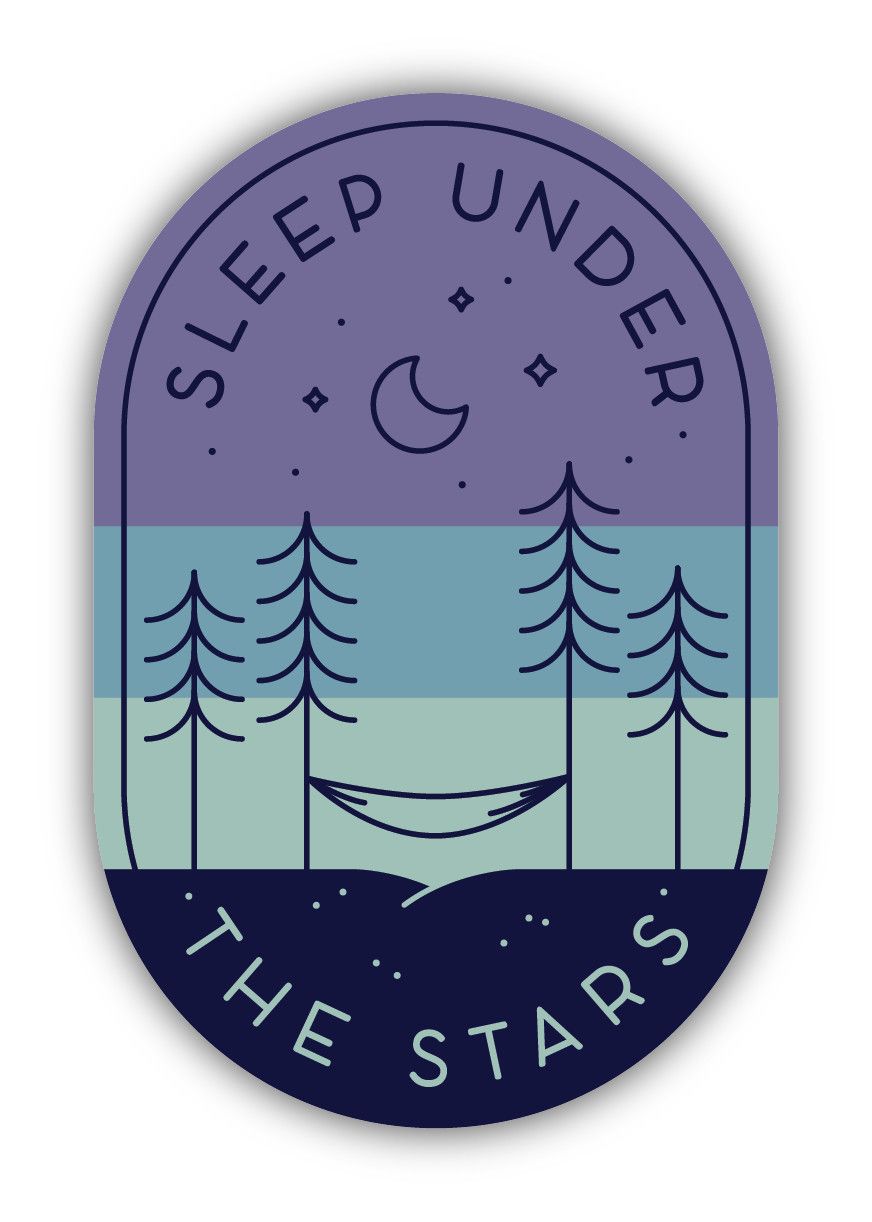 Sticker - Sleep Under the Stars