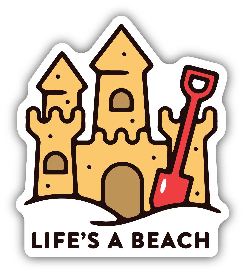 Sticker - Life's a Beach