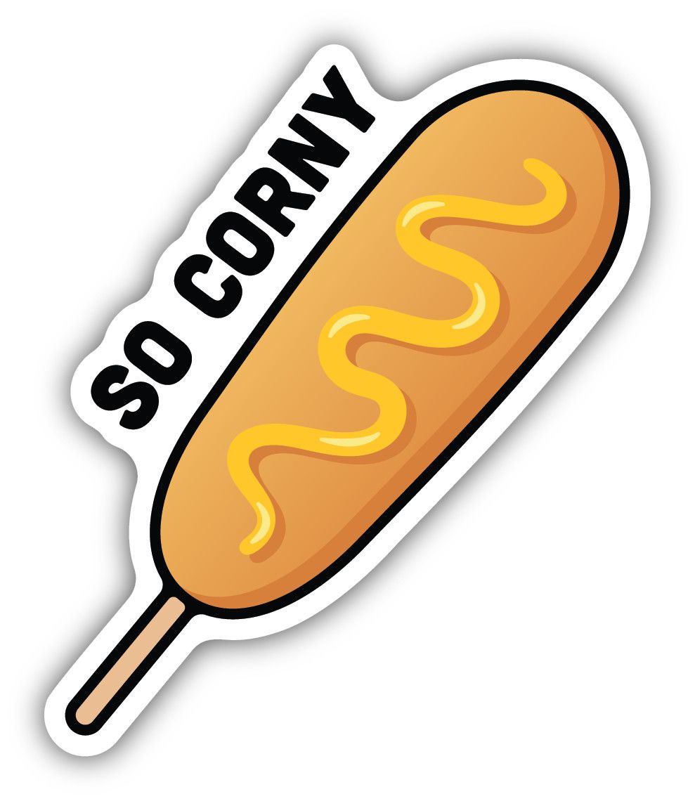 Sticker - So Corny
