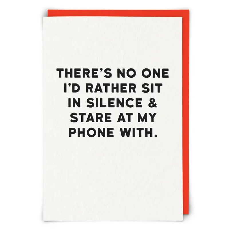 Love Card: Silence - Blank