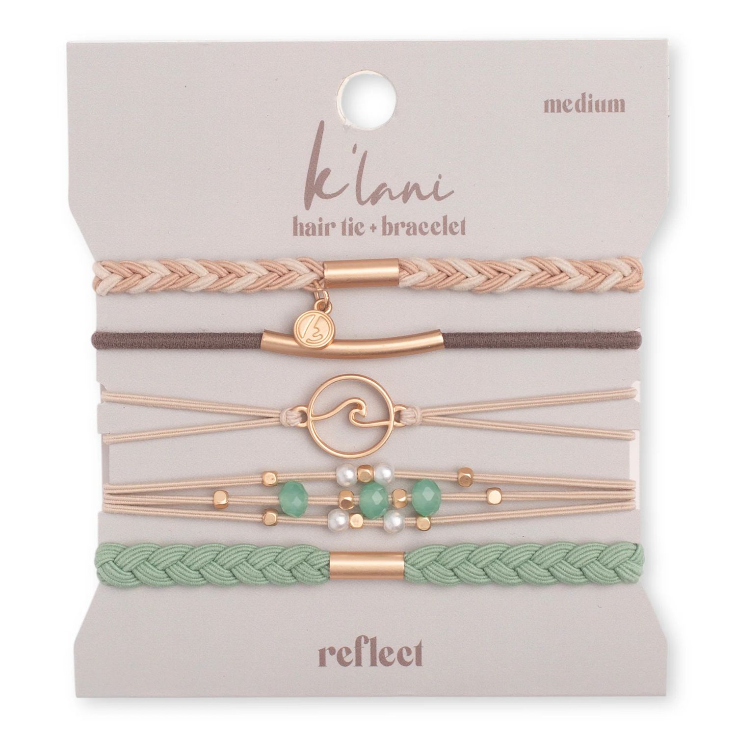 K'lani Hair Tie Bracelet - Reflect