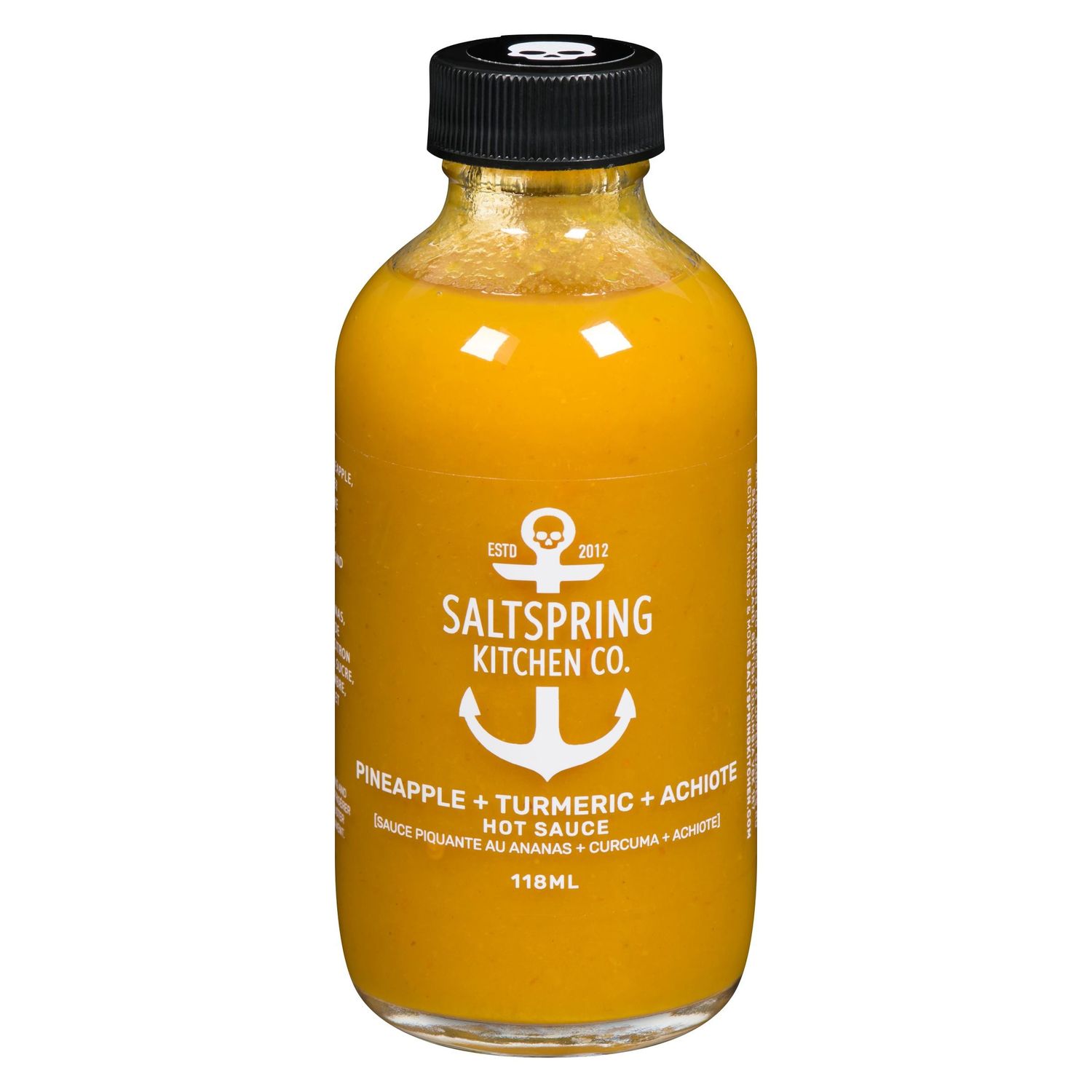 Hot Sauce - Pineapple + Turmeric + Achiote 118 mL