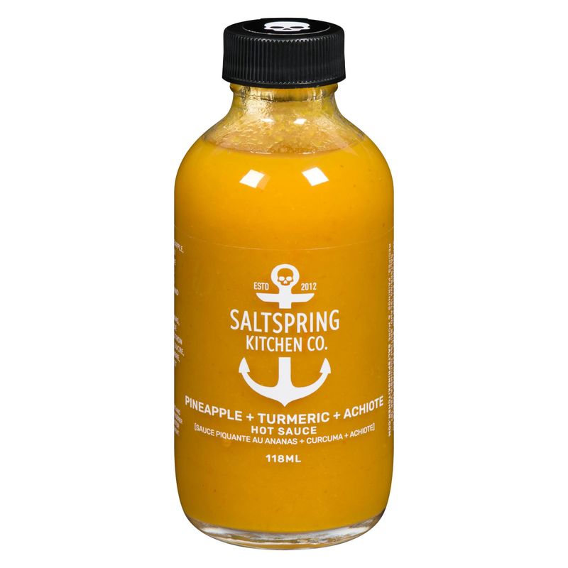 Hot Sauce - Pineapple + Turmeric + Achiote 118 mL