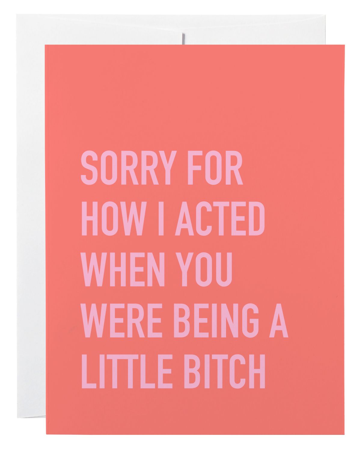 Friendship Card: Little B**** - blank