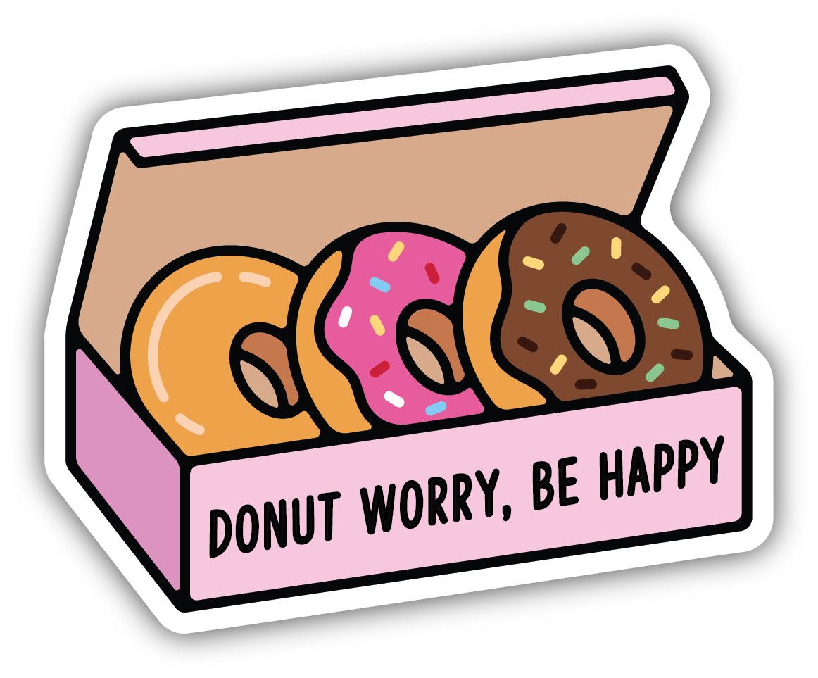 Sticker - Donut Worry