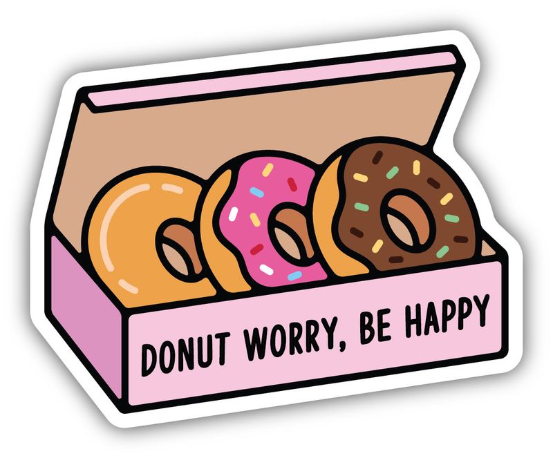 Sticker - Donut Worry
