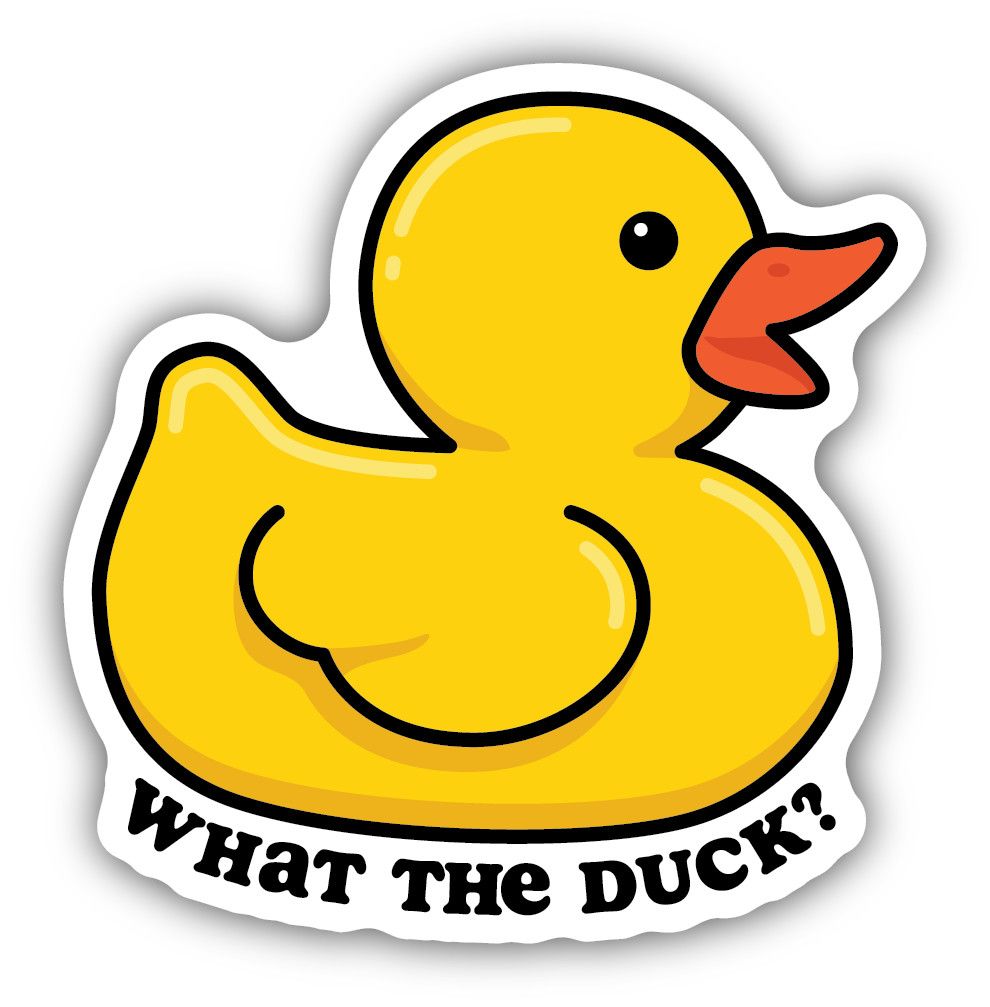 Sticker - What the Duck