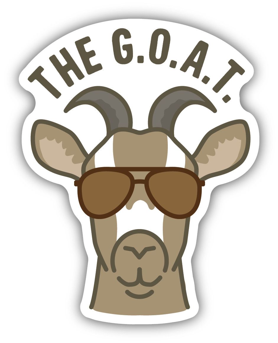 Sticker - Sunglasses Goat