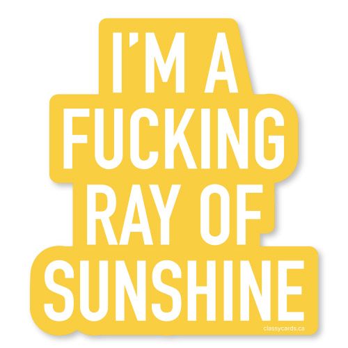Sticker - Ray Sunshine