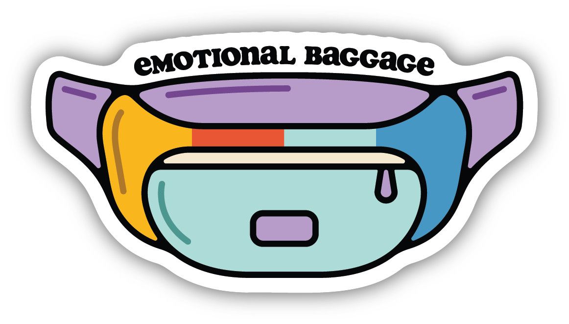 Sticker - Emotional Baggage Fanny Pack