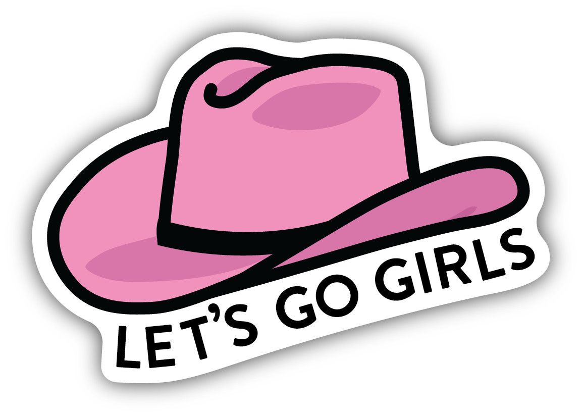 Sticker - Let's Go Girls