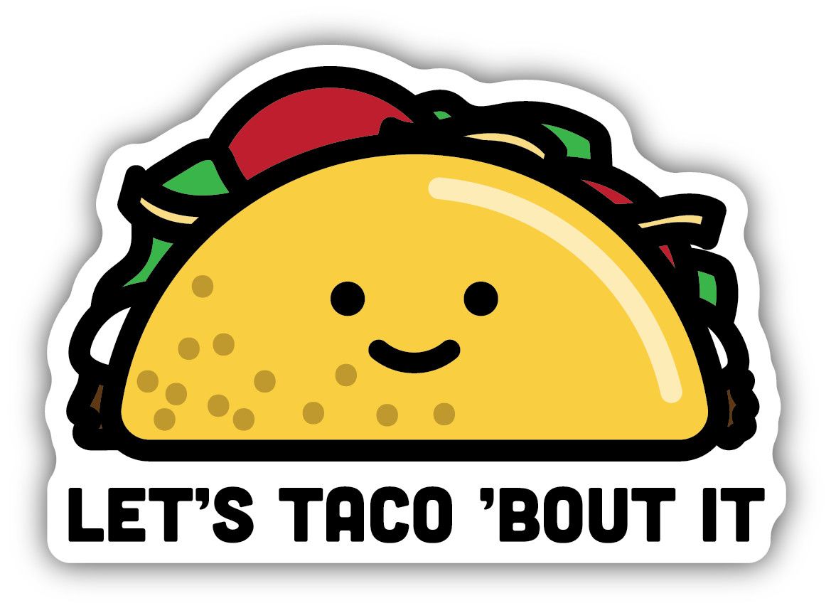 Sticker - Let's Taco