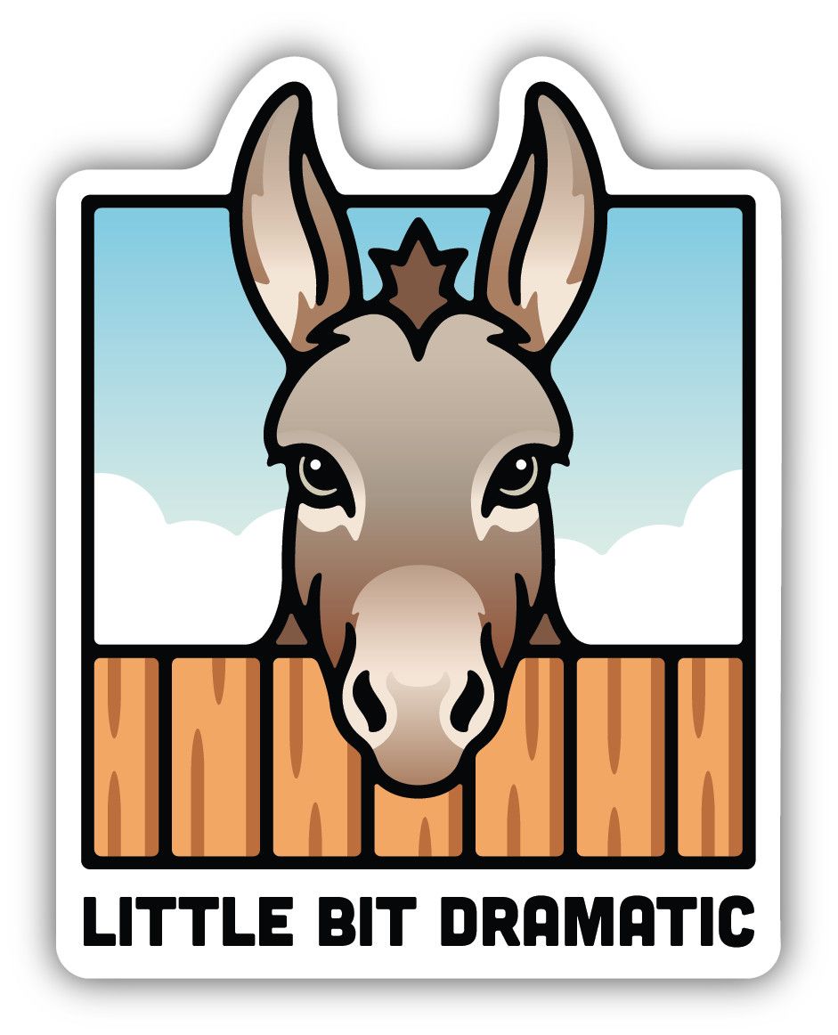 Sticker - Little Bit Dramatic