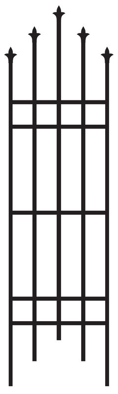 Metal Victorian Trellis 20”W x 62”H