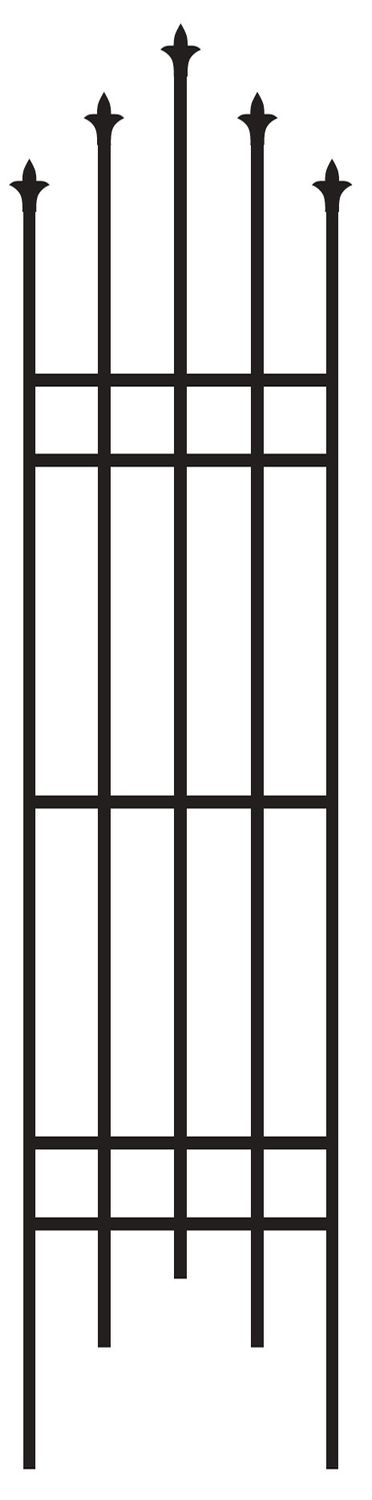 Metal Victorian Trellis 24”W x 82”H