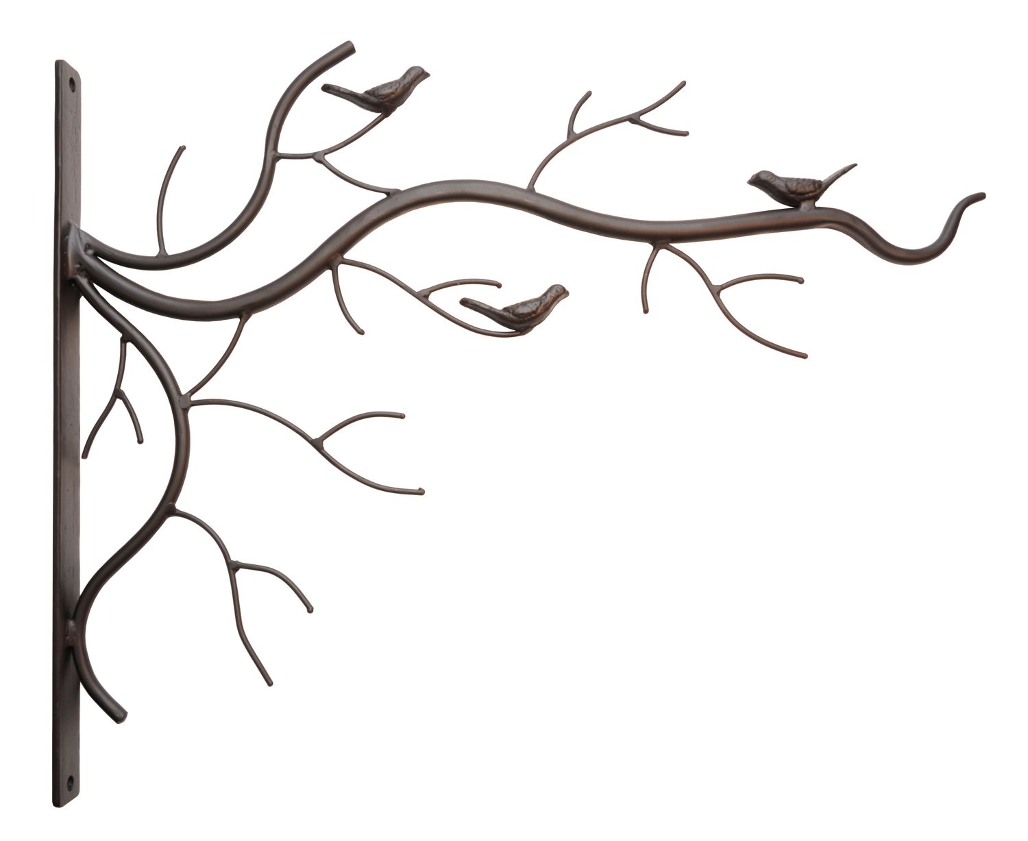 Metal Bracket Bird &amp; Twig 20"
