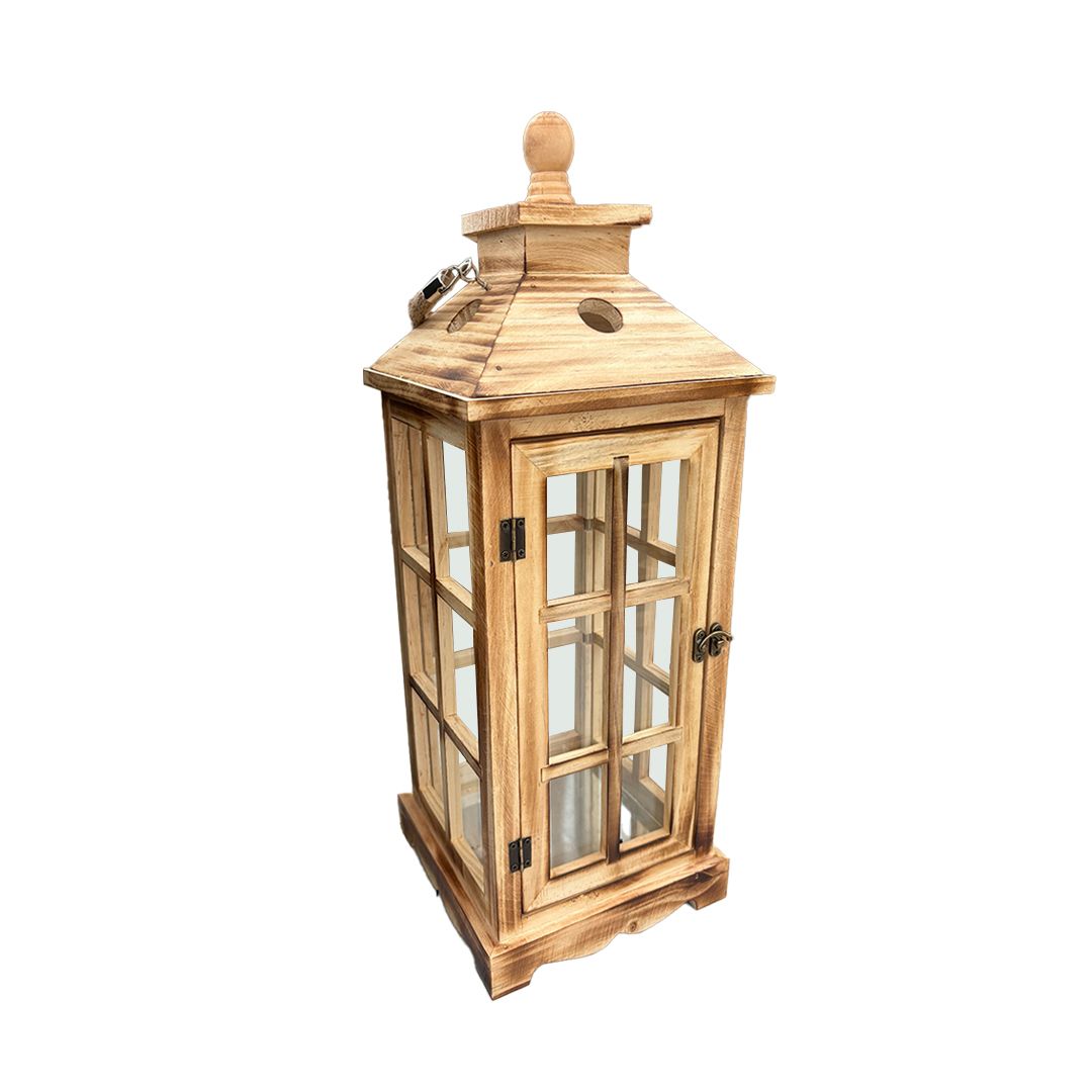 Lantern Classic Wood Small 19*19*52cm