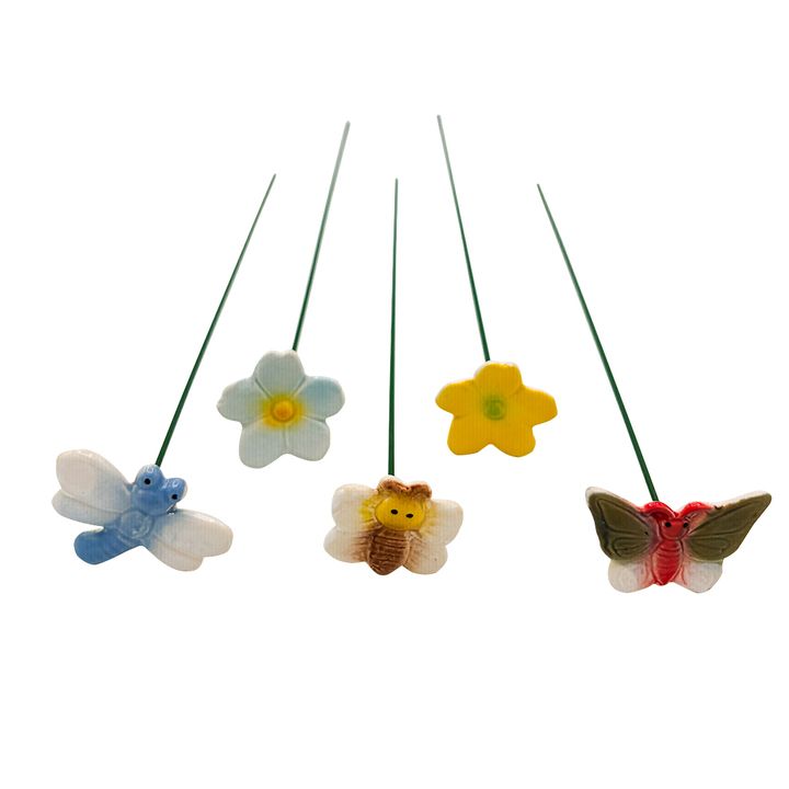 Ceramic Garden Stake - Assorted