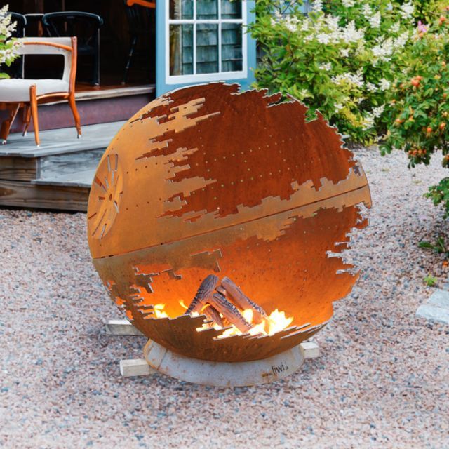 48" Death Star Fire Bowl