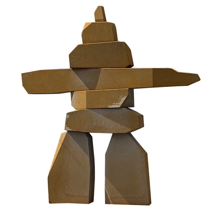 Statuary - Giant Inukshuk 6'