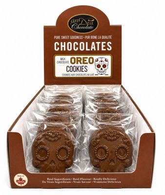 Chocolate Oreo Cookie - Day of the Dead