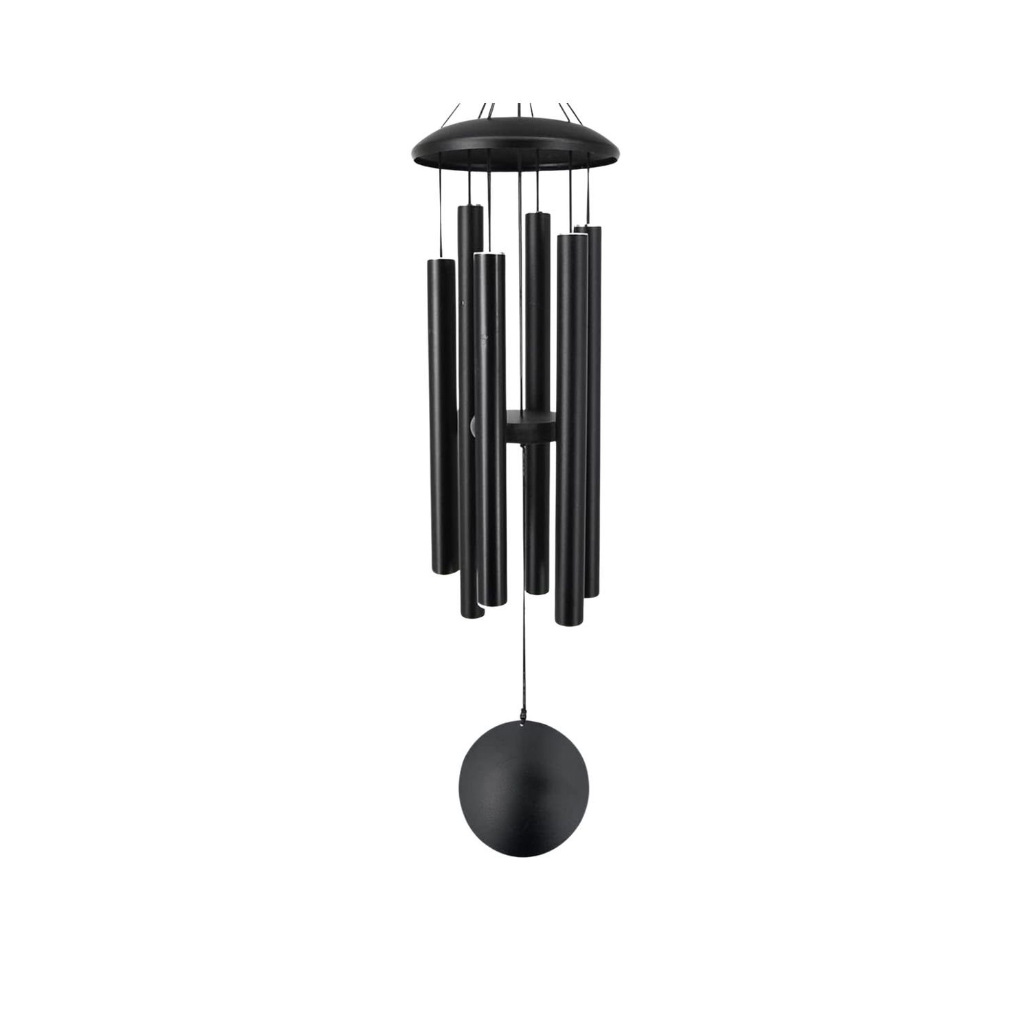 Wind Chimes 42" - Black