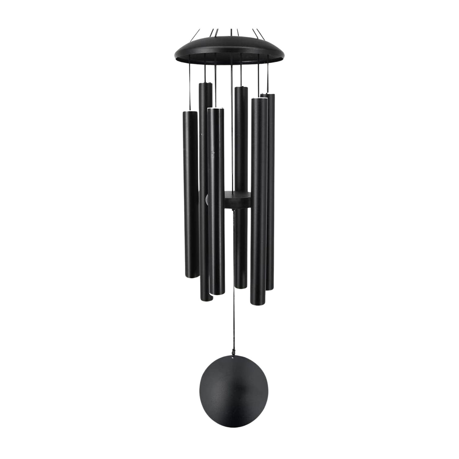 Wind Chimes 53" - Black