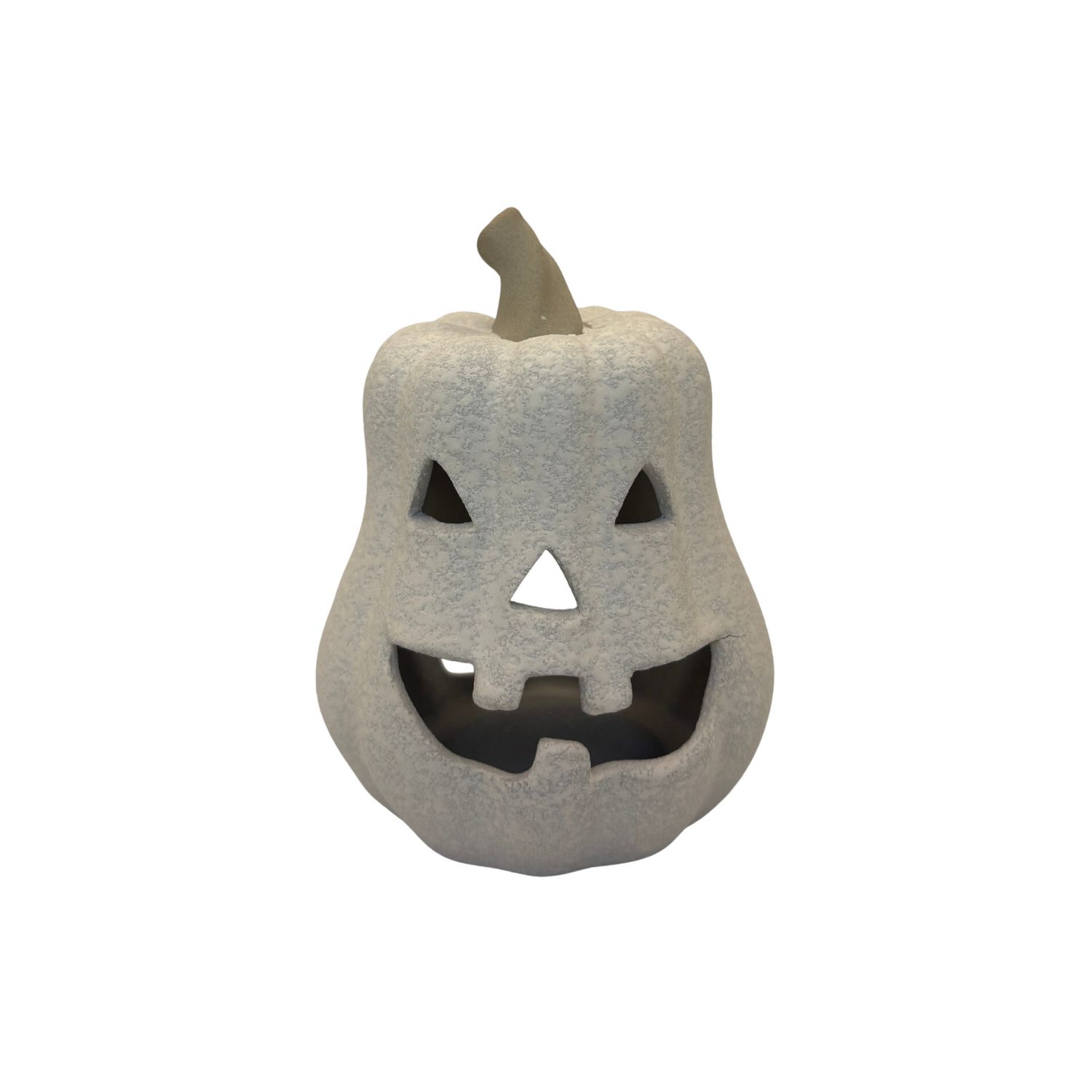Ivory Jack O'Lantern Tealight Holder - Small