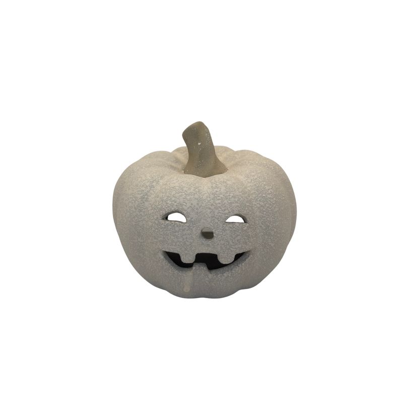 Ivory Classic Jack O'Lantern Tealight Holder - Small