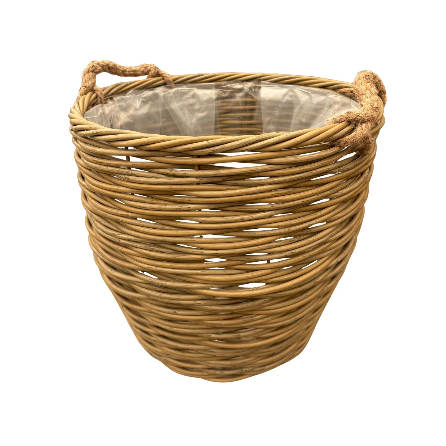 Wicker Round Rope Basket - Large