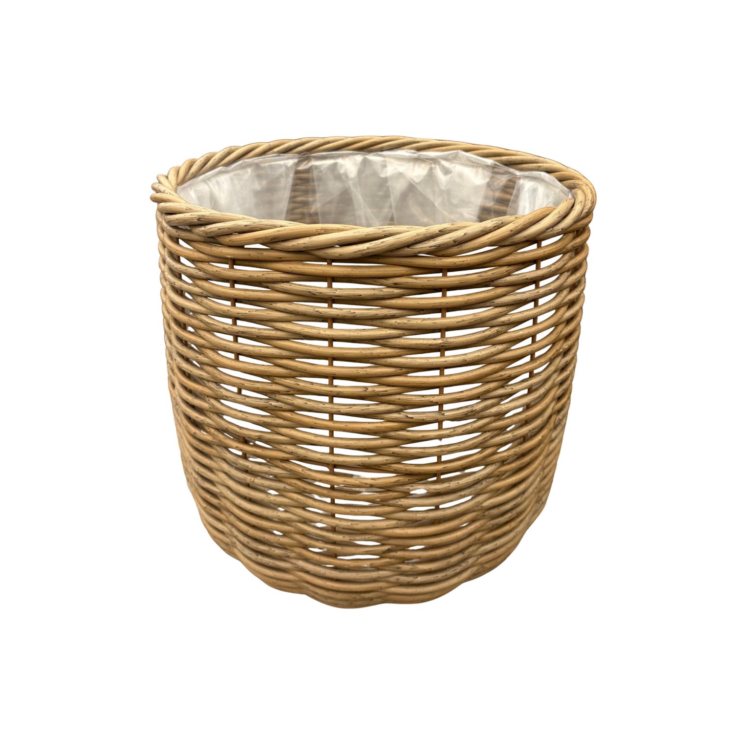 Wicker Round Basket - Medium