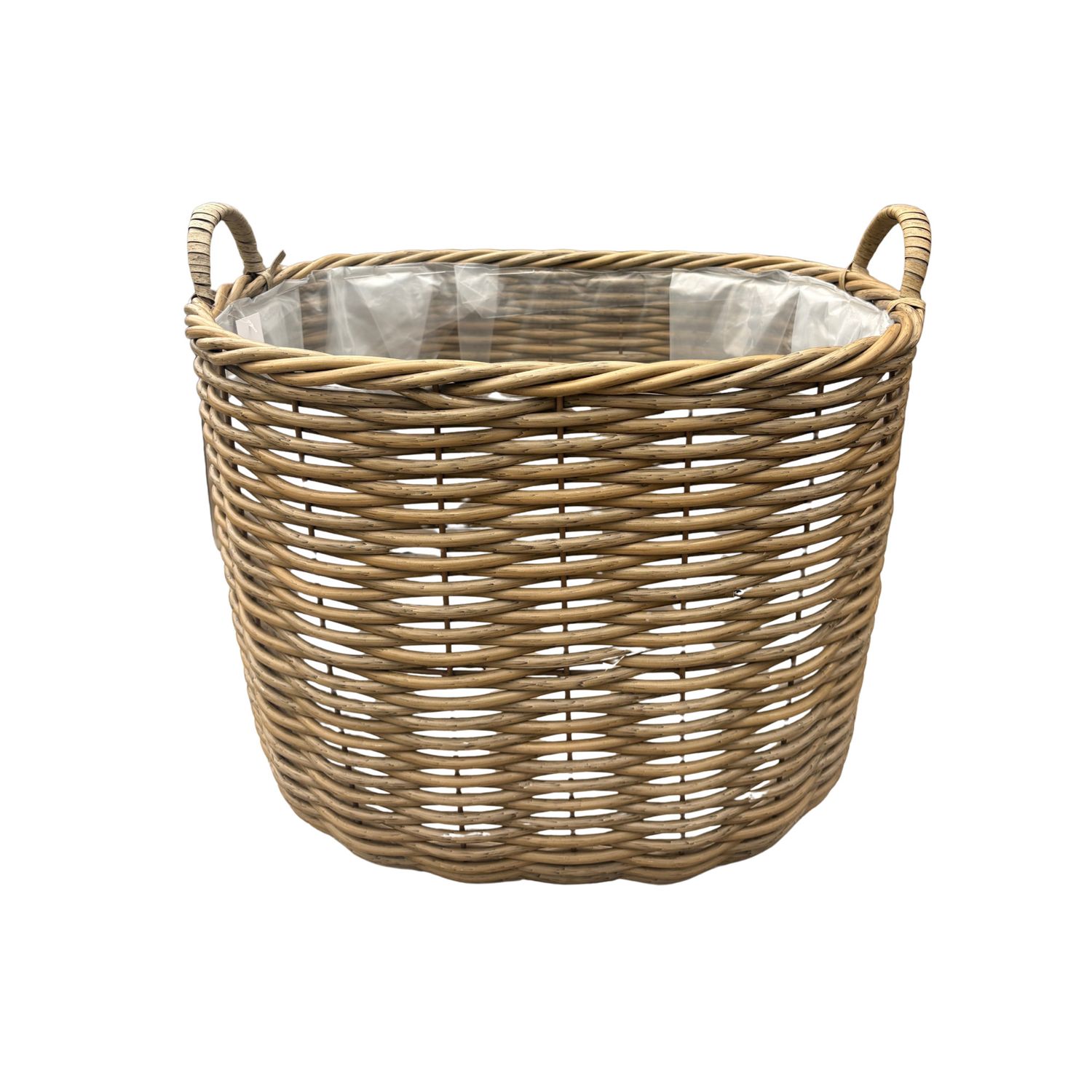 Wicker Oval Basket - Large