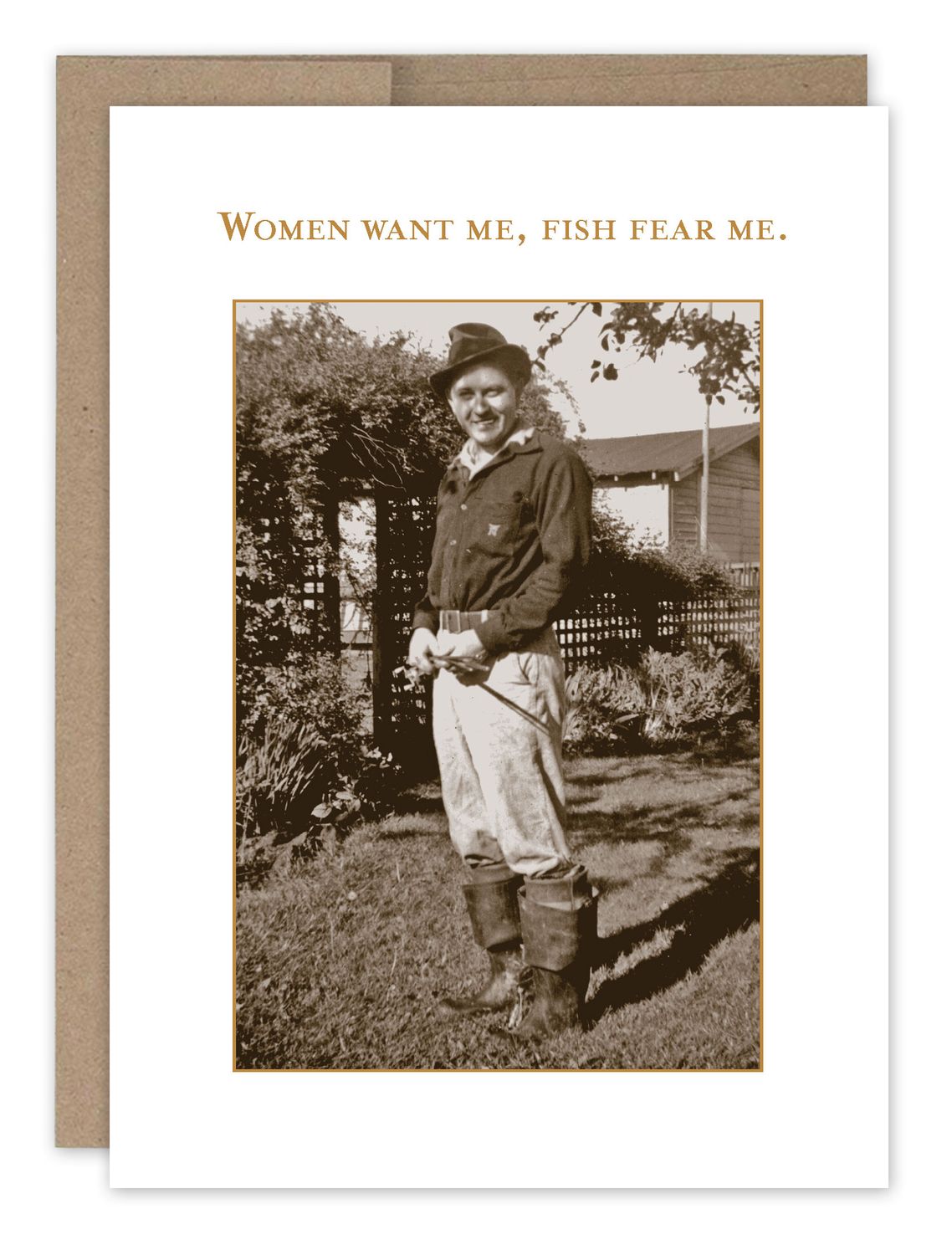 Birthday Card: Fish Fear Me