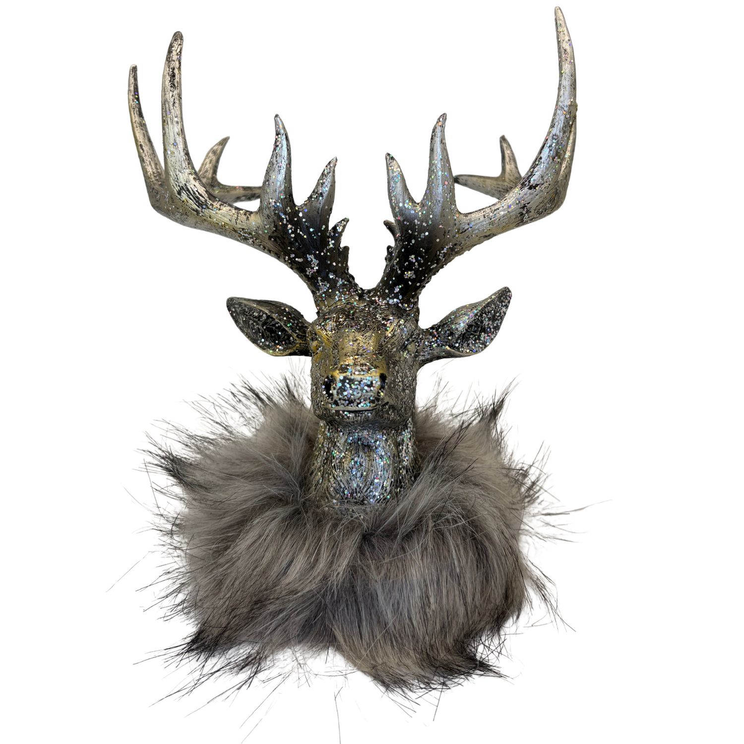 Regal Reindeer - Black Sparkle