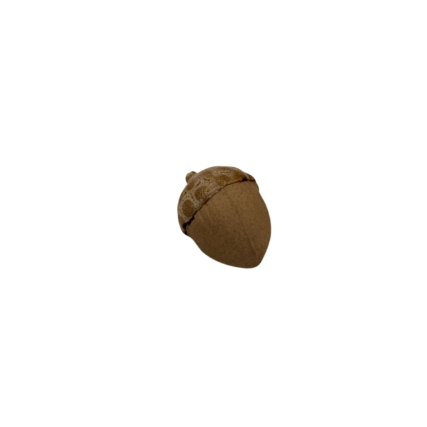 Ceramic Acorn Brown -, Size: Mini