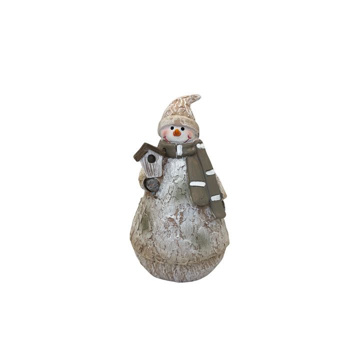 Snowman with Birdhouse #2