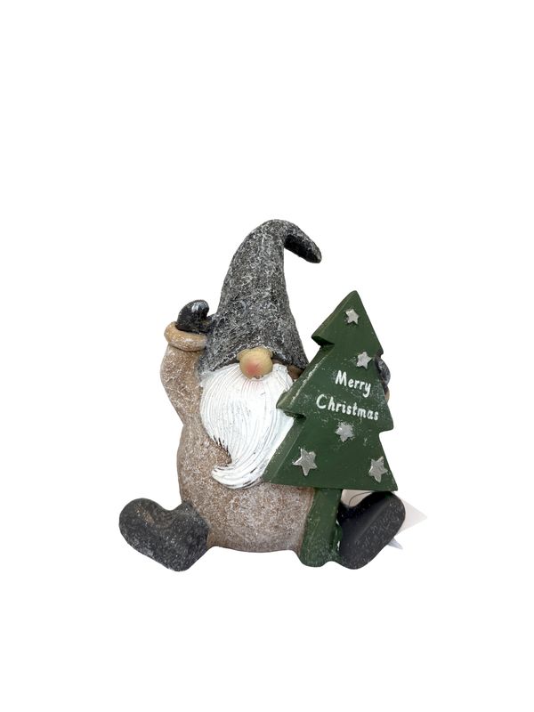 Merry Christmas Gnome - Sitting