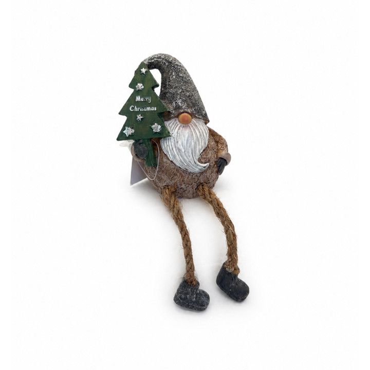 Merry Christmas Gnome Dangle Legs