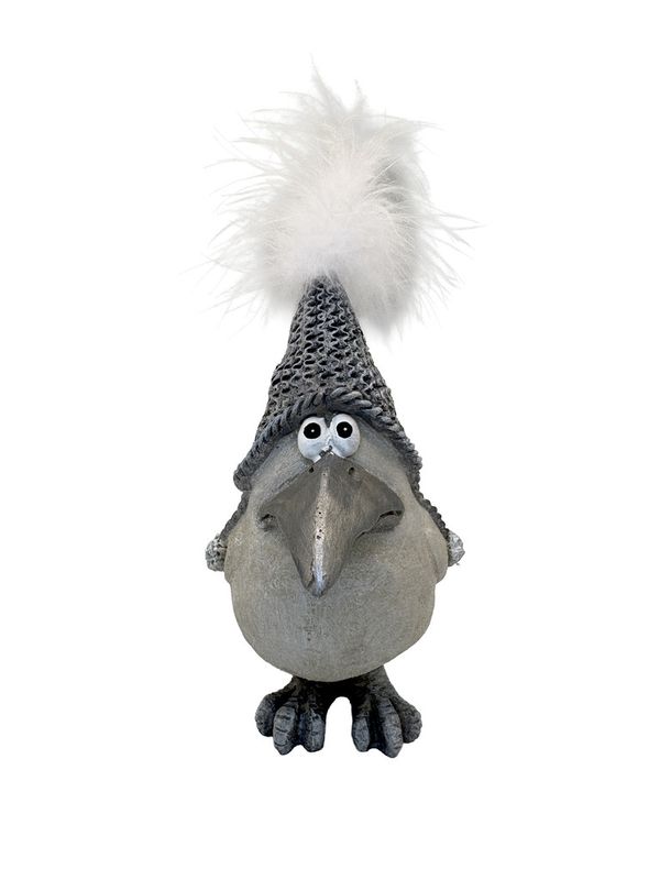 Feathered Fellow Grey - Large