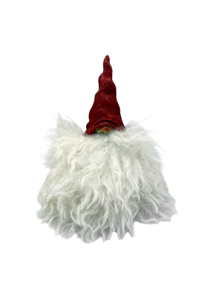 Woolly Santa Gnome - Large