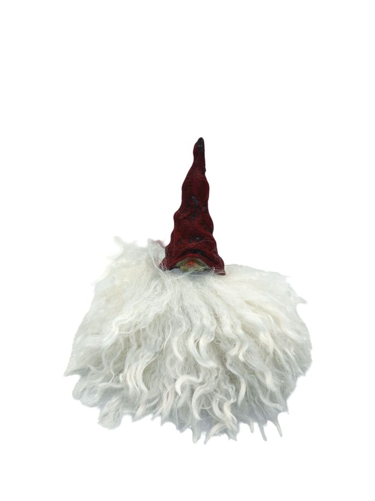 Woolly Santa Gnome - Small