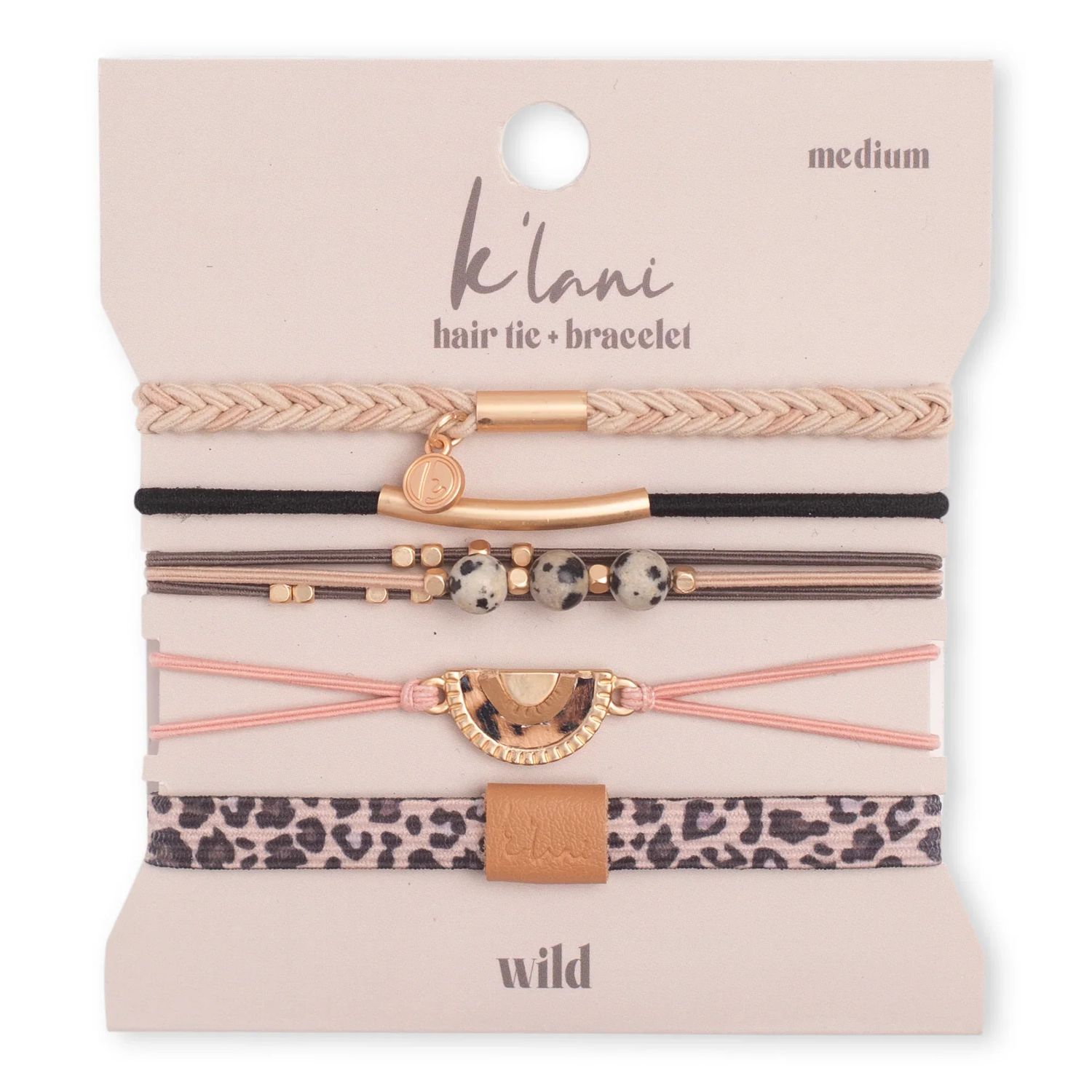 K'lani Hair Tie Bracelet - Wild