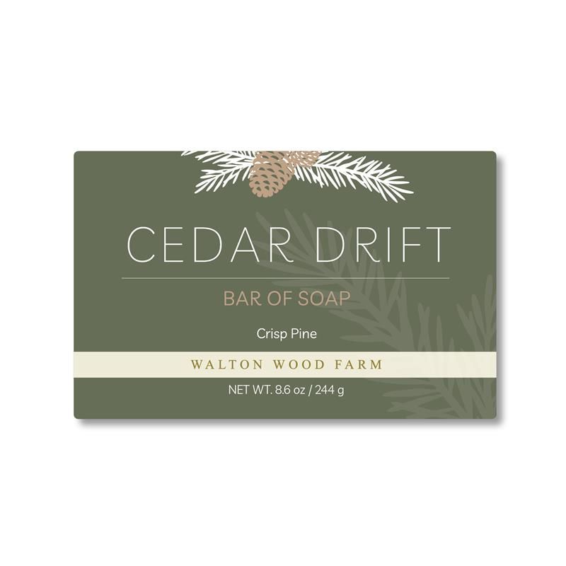 Cedar Drift Soap Bar 8.6oz